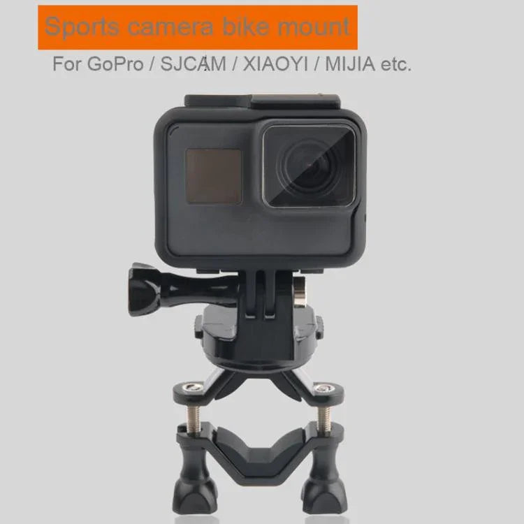 حامل مقبض دراجة هوائية ودراجة نارية لتركيب كاميرات الحركة GoPro، Insta360، DJI وغيرها، GP433