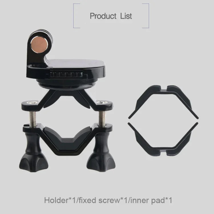 حامل مقبض دراجة هوائية ودراجة نارية لتركيب كاميرات الحركة GoPro، Insta360، DJI وغيرها، GP433