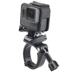 حامل تثبيت كبير الحجم لمقبض دراجة هوائية ودراجة نارية لتركيب كاميرات الحركة GoPro، Insta360، DJI وغيرها، GP434