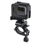 حامل تثبيت صغير الحجم لمقود دراجة هوائية ودراجة نارية لكاميرات الحركة GoPro، Insta360، DJI وغيرها، GP435