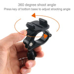 حامل تثبيت صغير الحجم لمقود دراجة هوائية ودراجة نارية لكاميرات الحركة GoPro، Insta360، DJI وغيرها، GP435