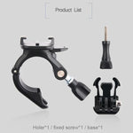 حامل تثبيت صغير الحجم لمقود دراجة هوائية ودراجة نارية لكاميرات الحركة GoPro، Insta360، DJI وغيرها، GP435