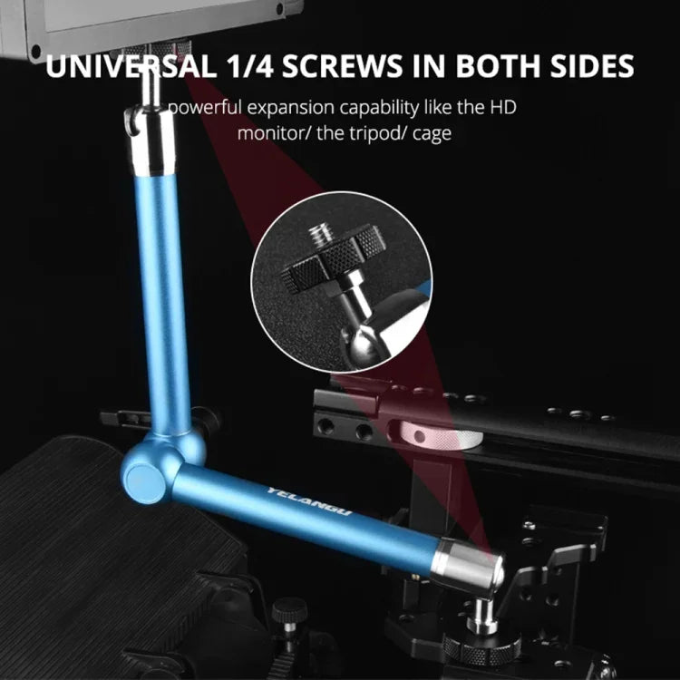 ذراع سحري قابل للتعديل بالاحتكاك YELANGU مقاس 7 إنش، 7 إنش