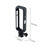 إطار حماية بلاستيكي للكاميرا مع قاعدة حامل ثلاثي الأرجل لجهاز Insta360 One X2، لجهاز Insta360 One X2
