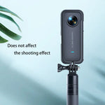 إطار حماية بلاستيكي للكاميرا مع قاعدة حامل ثلاثي الأرجل لجهاز Insta360 One X2، لجهاز Insta360 One X2
