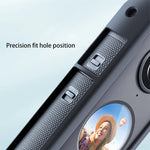 إطار حماية بلاستيكي للكاميرا مع قاعدة حامل ثلاثي الأرجل لجهاز Insta360 One X2، لجهاز Insta360 One X2