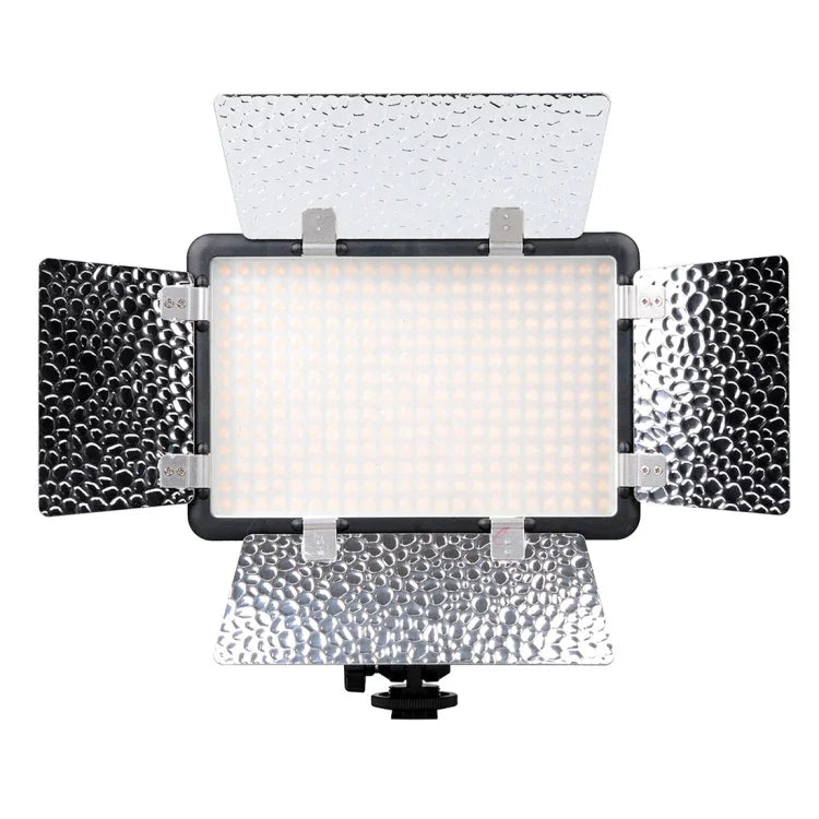 ضوء تصوير LED قابل للتعتيم Godox LED308C II 308LEDs 860LUX احترافي للتدوين الفيديو والتصوير لفيديوهات Canon / Nikon DSLR