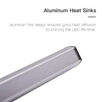مصباح فيديو LED ملون 8 ألوان LUXCeO Q508A مقاوم للماء مع تحكم عن بعد، Q508A