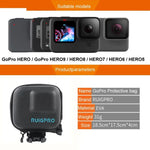 علبة حماية تخزين EVA صغيرة فائقة من RUIGPRO لكاميرات GoPro Hero11 Black / HERO10 Black / HERO9 Black / HERO8 Black /7 /6 /5، لـ GoPro HERO7 /6 /5