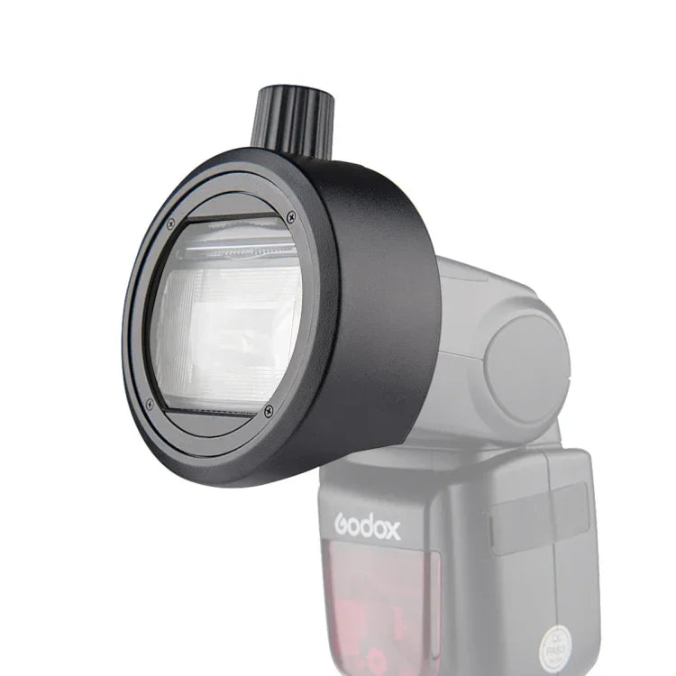 محول فلاش Godox S-R1 بشكل دائري لفلاشات Godox TT685 / V860II / V350 / TT600، S-R1
