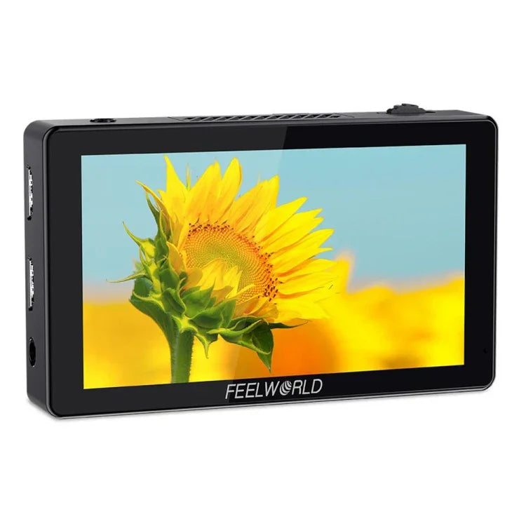 شاشة مراقبة ميدانية DSLR بقياس 5.5 بوصة FEELWORLD LUT5 فائقة السطوع 3000 نت تعمل باللمس، LUT5