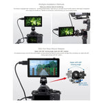 شاشة مراقبة ميدانية DSLR بقياس 5.5 بوصة FEELWORLD LUT5 فائقة السطوع 3000 نت تعمل باللمس، LUT5