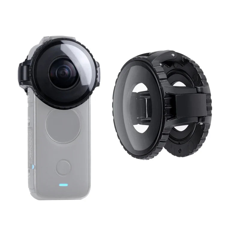 غطاء زجاجي واقي لحماية العدسة لكاميرا Insta360 One X2، لكاميرا Insta360 One X2