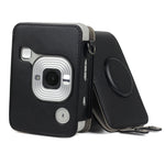 حافظة كاميرا جلدية PU عتيقة كاملة الجسم مع حزام لكاميرا FUJIFILM instax mini Liplay، لـ FUJIFILM instax mini Liplay