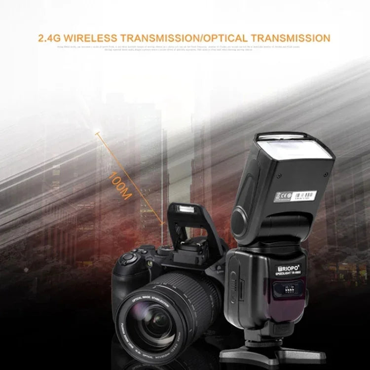 فلاش ضوء TRIOPO TR-950ii Speedlite، TR-950ii