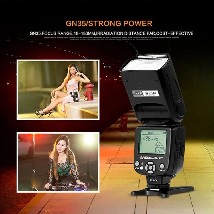فلاش ضوء TRIOPO TR-950ii Speedlite، TR-950ii