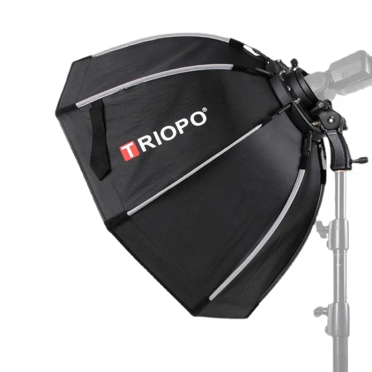 TRIOPO KS2-55 صندوق إضاءة أوكتاجون بارابوليك سريع التحميل 55 سم، KS2-55