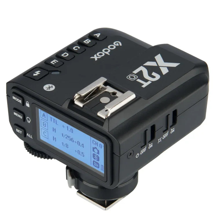 Godox X2T-O E-TTL II Bluetooth Wireless Flash Trigger for Panasonic / Olympus, X2T-O for Panasonic / Olympus
