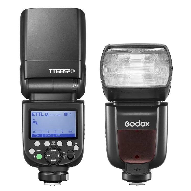 جودوكس TT685II-C فلاش سبيدلايت لاسلكي TTL HSS 1/8000 ثانية بتردد 2.4 جيجاهرتز لكاميرات كانون، TT685II-C لكاميرات كانون