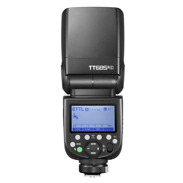 جودوكس TT685II-C فلاش سبيدلايت لاسلكي TTL HSS 1/8000 ثانية بتردد 2.4 جيجاهرتز لكاميرات كانون، TT685II-C لكاميرات كانون