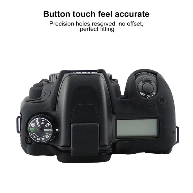 غطاء حماية سيليكون ناعم لـ Nikon D7500، لـ Nikon D7500