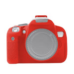 غطاء حماية ناعم من السيليكون لكاميرا كانون EOS 600D، لكاميرا كانون EOS 600D