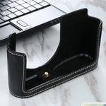1/4 inch Thread PU Leather Camera Half Case Base for Leica Q2, For Leica Q2
