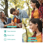 كاميرا رقمية DC402 بدقة 44 ميجا بكسل، شاشة 2.4 بوصة، تكبير 16X، دقة 1080P Full HD، كاميرا بطاقة للأطفال، قابس الولايات المتحدة