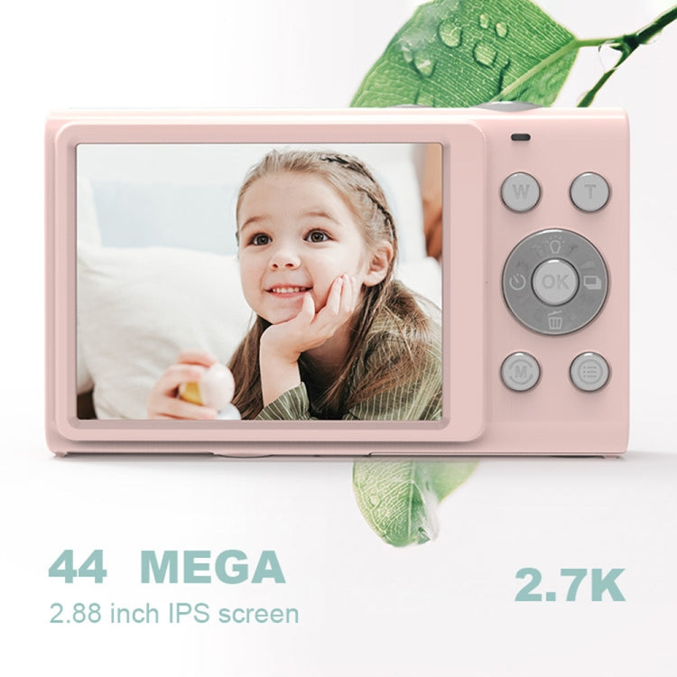 كاميرا رقمية DC402 بدقة 44 ميجا بكسل، شاشة 2.4 بوصة، تكبير 16X، دقة 1080P Full HD، كاميرا بطاقة للأطفال، قابس الولايات المتحدة