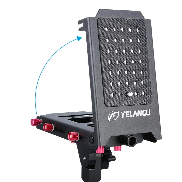 YELANGU S300 جهاز تثبيت متعدد الوظائف 4 في 1 + جهاز تثبيت كتف يدوي مزدوج + عصا تثبيت + مثبت للكاميرات / كاميرات SLR، نطاق الارتفاع: 63 سم-170 سم، YELANGU S300