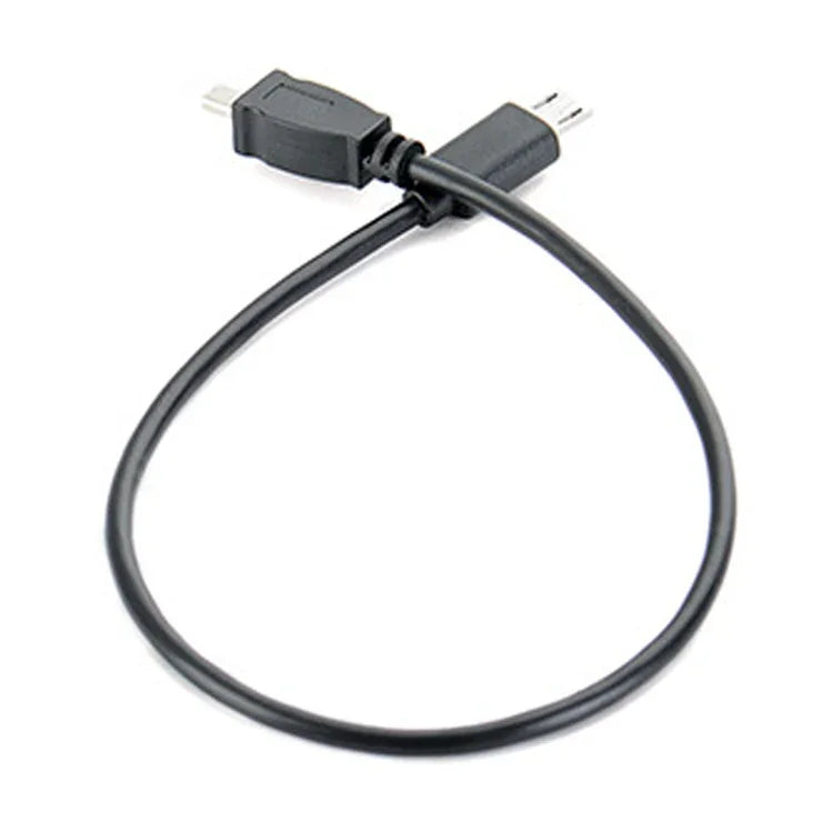 5 قطع كابل بيانات هاتف مايكرو USB إلى ميني 8 دبابيس USB OTG بطول 30 سم لكاميرات نيكون، مايكرو إلى ميني 8 دبابيس لنيكون