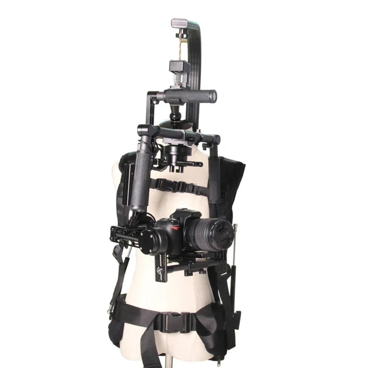 YELANGU YLG0107G2 نظام دعم كاميرا مثبت على صدر للكاميرات DSLR و DV، الحمولة: 3-18 كجم، الحمولة: 3-18 كجم