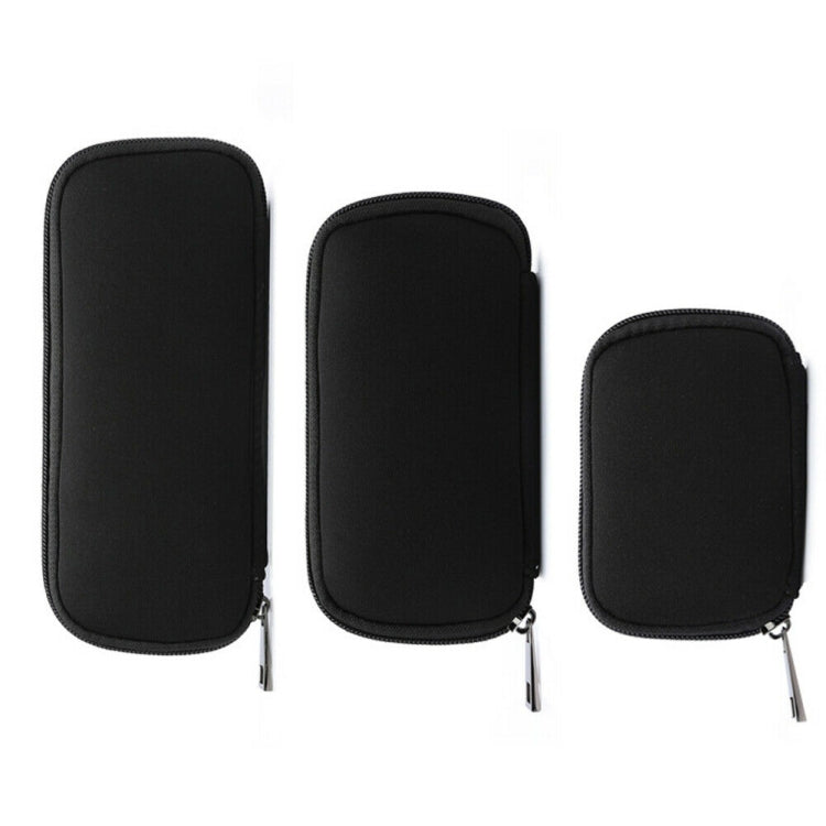 3 in 1 Neoprene U Disk Storage Bag Cover, 3 in 1