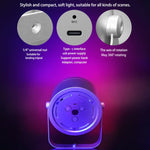 مصباح إضاءة جوية RGB Mood2 من LUXCEO مع تحكم عن بعد، إضاءة إيقاع مكتبية