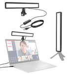 ضوء فيديو مباشر USB LED من LUXCeO موديل WS66 بدرجة حرارة لون 2500K-9000K ثنائي اللون لإضاءة مؤتمرات اللابتوب، WS66