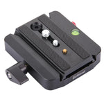 مقبض تثبيت سريع FC-501 من سبائك الألمنيوم مع لوحة انزلاق سريعة التركيب لاستبدال حامل Manfrotto 577، FC-501
