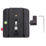 مقبض تثبيت سريع FC-501 من سبائك الألمنيوم مع لوحة انزلاق سريعة التركيب لاستبدال حامل Manfrotto 577، FC-501
