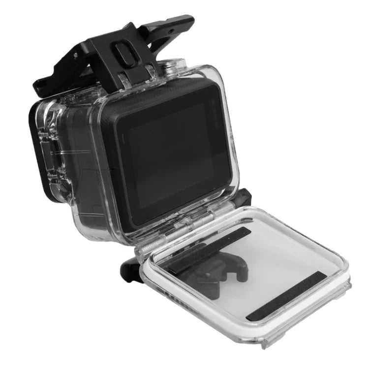 حافظة واقية مقاومة للماء حتى 30 متر من ABS مقلدة أصلية لكاميرا GoPro HERO5، مقاومة للماء حتى 30 متر