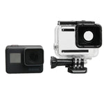 حافظة واقية مقاومة للماء حتى 30 متر من ABS مقلدة أصلية لكاميرا GoPro HERO5، مقاومة للماء حتى 30 متر