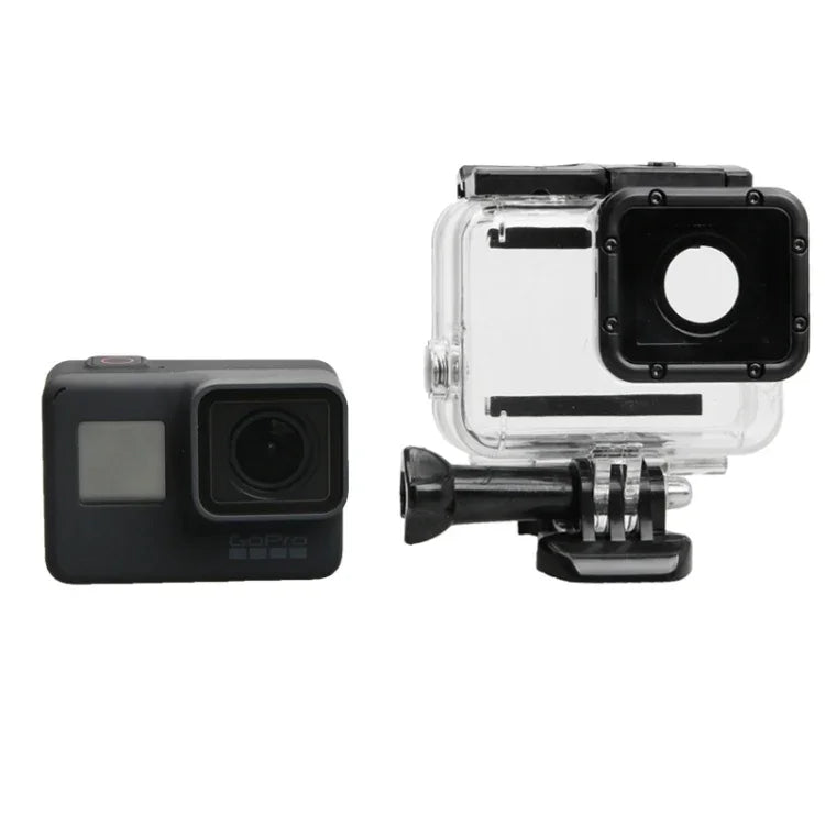 حافظة واقية مقاومة للماء حتى 30 متر من ABS مقلدة أصلية لكاميرا GoPro HERO5، مقاومة للماء حتى 30 متر
