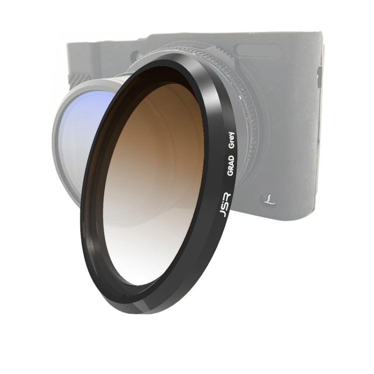 فلتر عدسة ملون متدرج JSR لكاميرا Panasonic LUMIX LX10، فلتر دخان متدرج، فلتر برتقالي متدرج، فلتر رمادي متدرج، فلتر أخضر متدرج، فلتر بنفسجي متدرج، فلتر أحمر متدرج، فلتر أصفر متدرج، فلتر أزرق متدرج