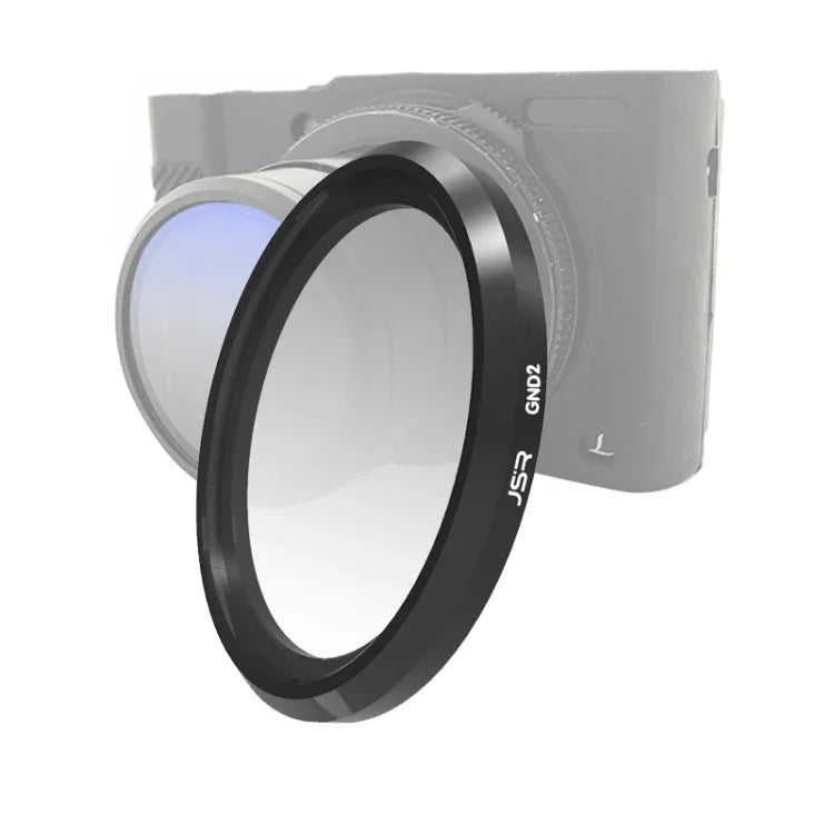 فلتر عدسة تدرج JSR GND2 لكاميرا Panasonic LUMIX LX10، فلتر GND2