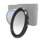 فلتر عدسة تدرج JSR GND2 لكاميرا Panasonic LUMIX LX10، فلتر GND2