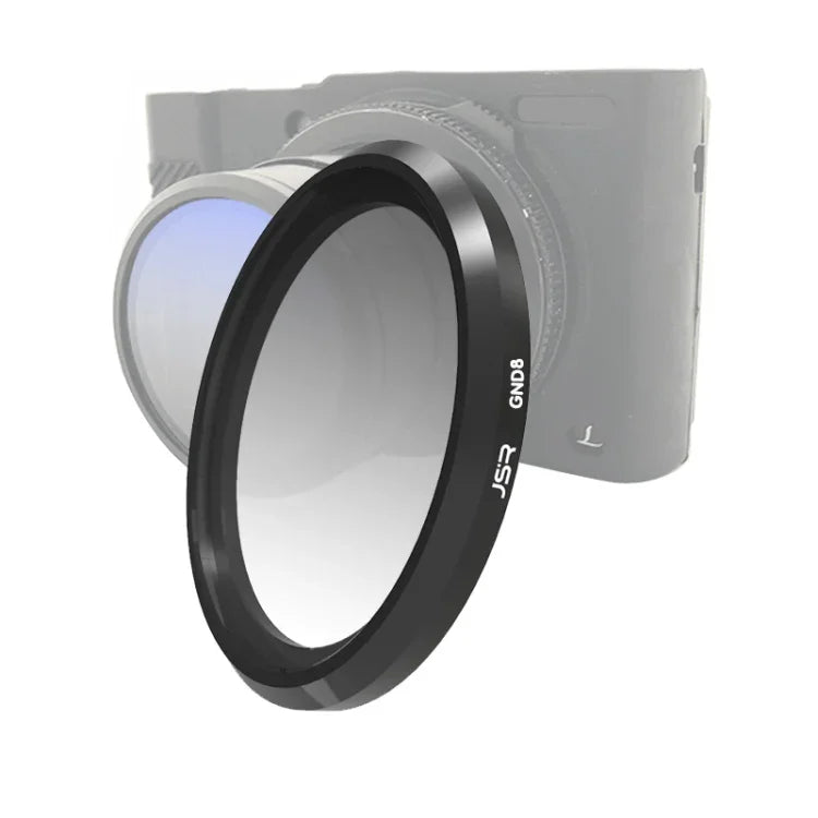 فلتر عدسة متدرج GND8 من JSR لكاميرا Panasonic LUMIX LX10، فلتر GND8
