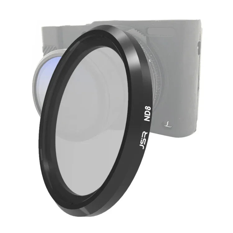 فلتر عدسة JSR ND8 لكاميرا باناسونيك LUMIX LX10، فلتر ND8