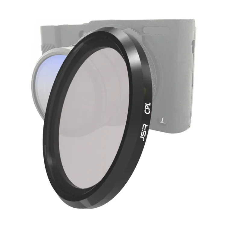 فلتر عدسة JSR CPL لكاميرا باناسونيك LUMIX LX10، فلتر CPL