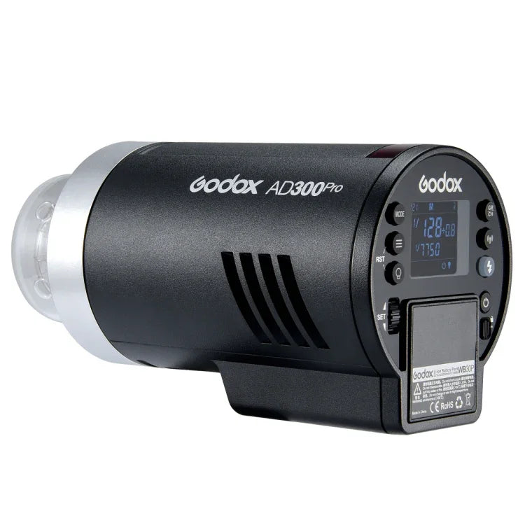 Godox AD300 Pro 300Ws TTL HSS فلاش جيب إضاءة سريعة خارجية، AD300 Pro