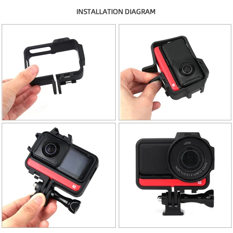غطاء إطار بلاستيكي لـ Insta360 One RS 4K / Twin Edition