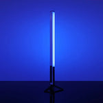 مصباح تعبئة فيديو وصور يدوي LED ملون RGB بطول 50 سم مع ترايبود من LUXCeO Mood1، 50 سم مع ترايبود