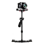 مثبت يدوي محترف YELANGU YLG0107K بطول 40-67 سم من الألمنيوم والطيران وألياف الكربون لكاميرات DSLR DV